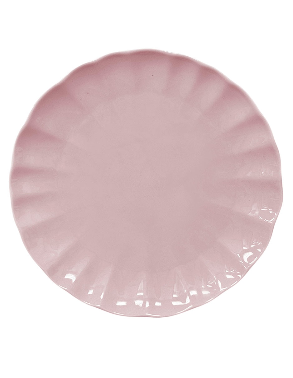 Plato trinche Oasis Tropical de stoneware 2