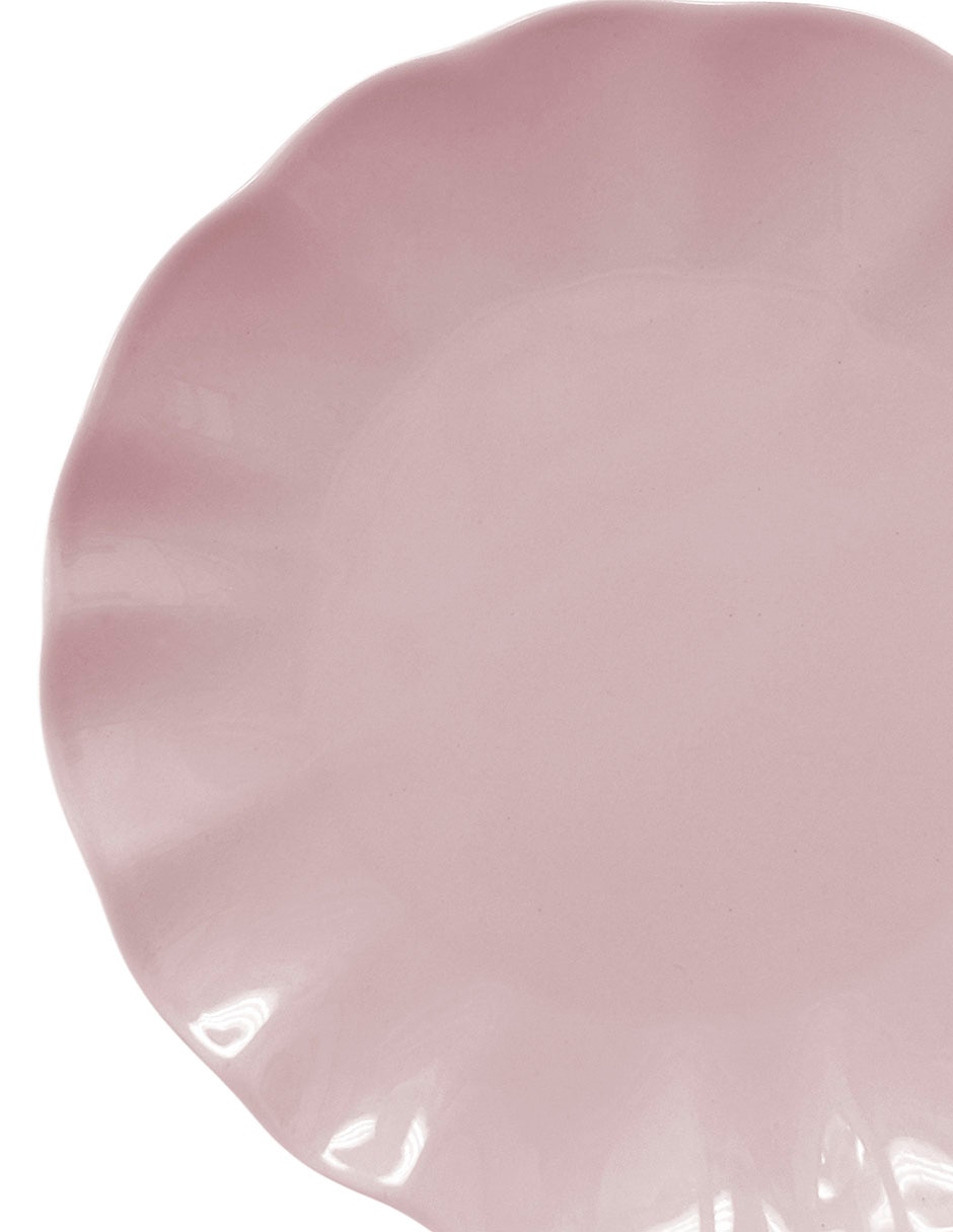 Plato ensalada Oasis Tropical de stoneware