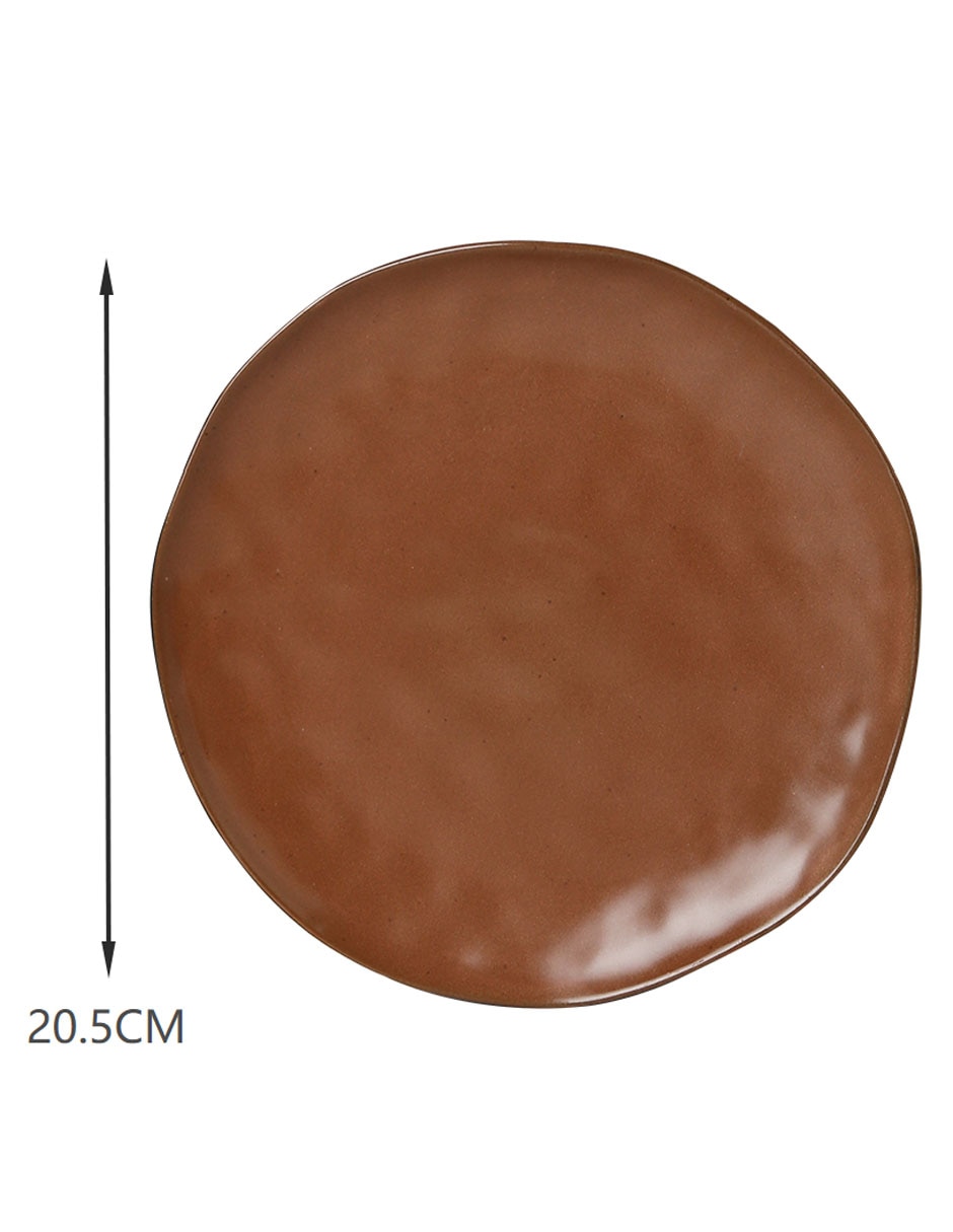 Vajilla Cerrada De Arcilla Roja Para 4 Personas 3