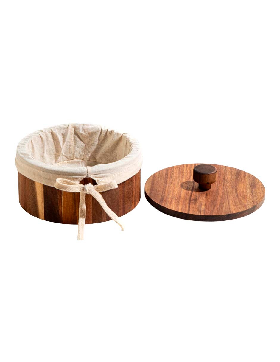 Tortillero de madera 5