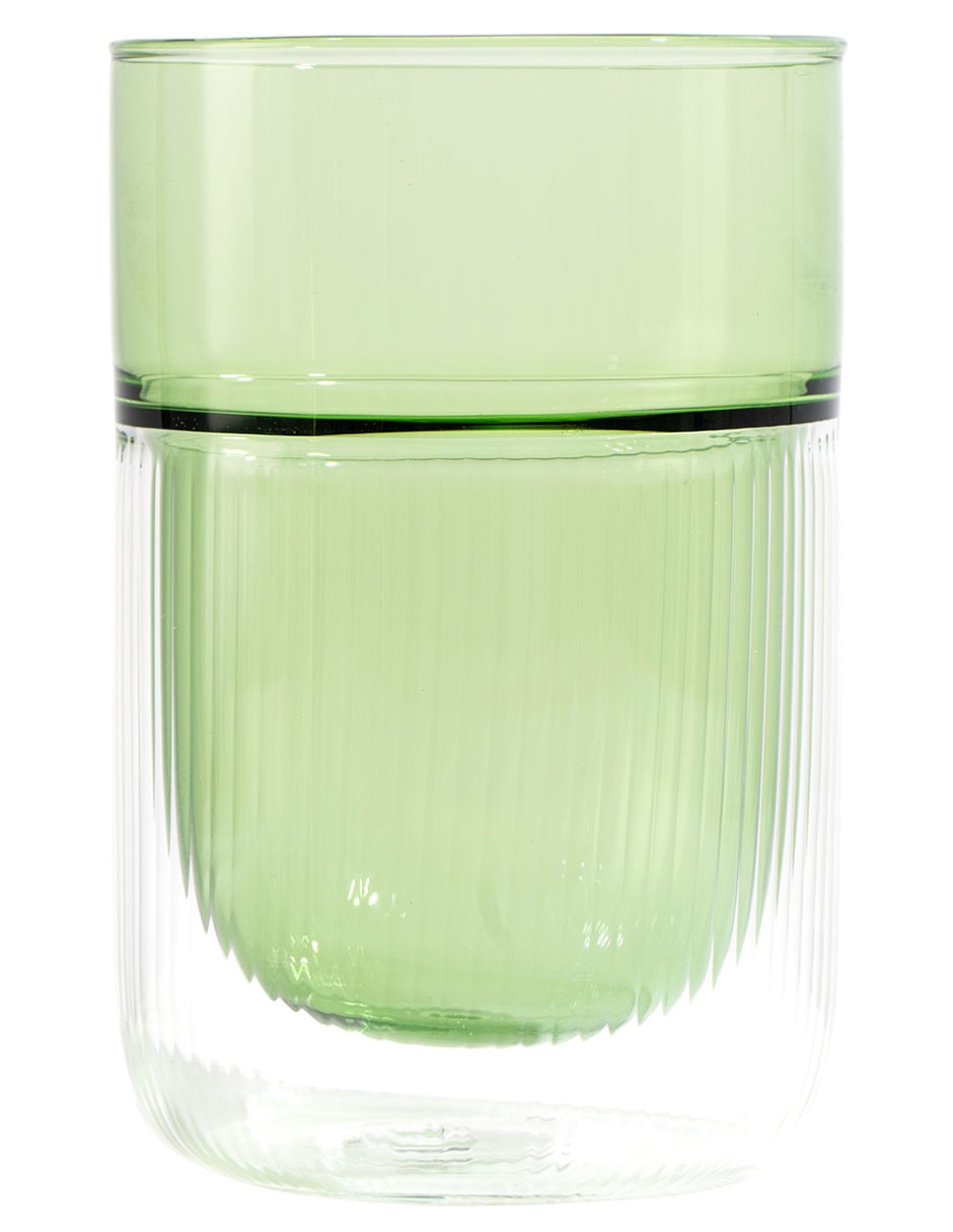 Vaso para agua de vidrio borosilicato