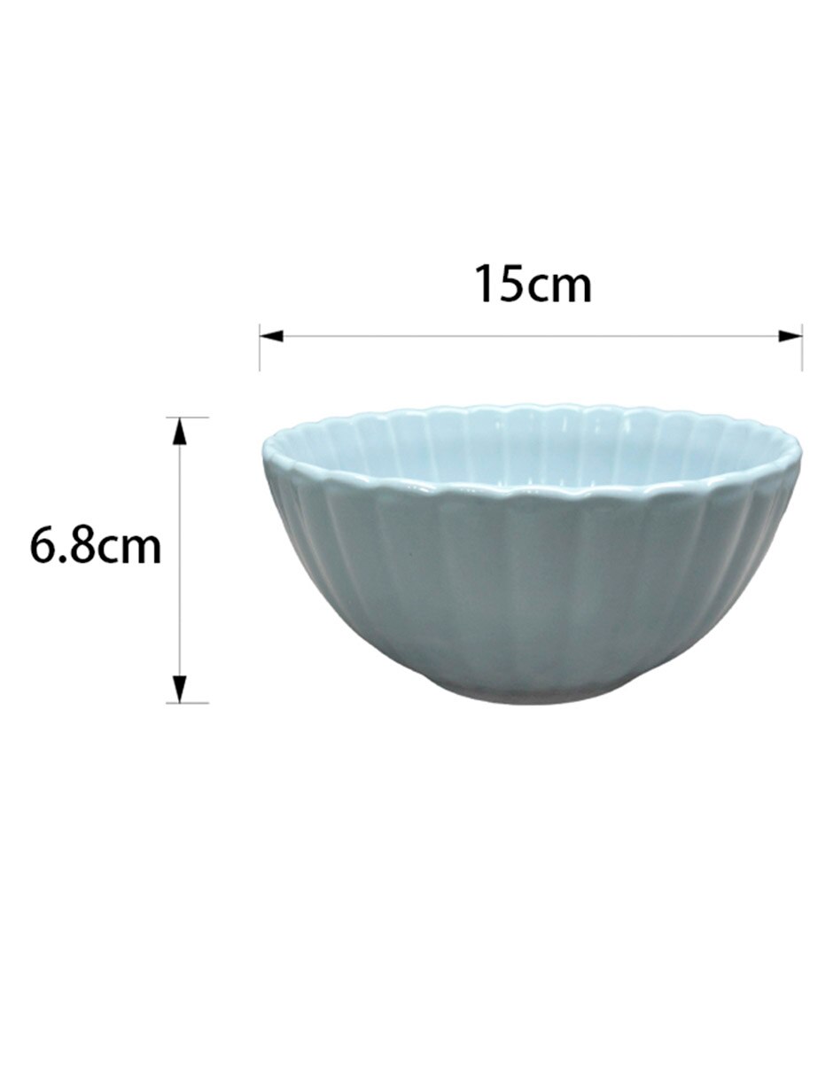 Bowl Oasis Tropical de stoneware 4