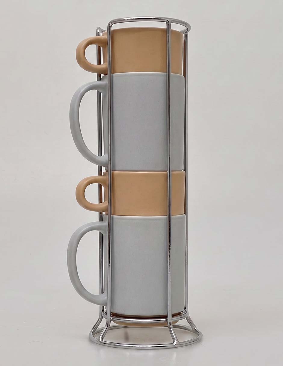 Set de tazas espresso Haus 5 piezas