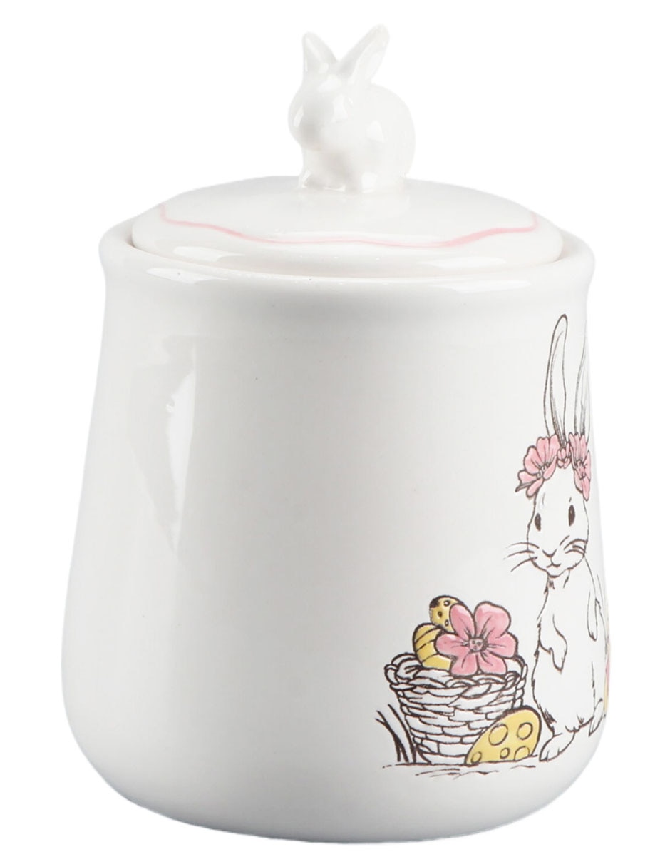 Contenedor con tapa Bluebell & Co Pascua de dolomita