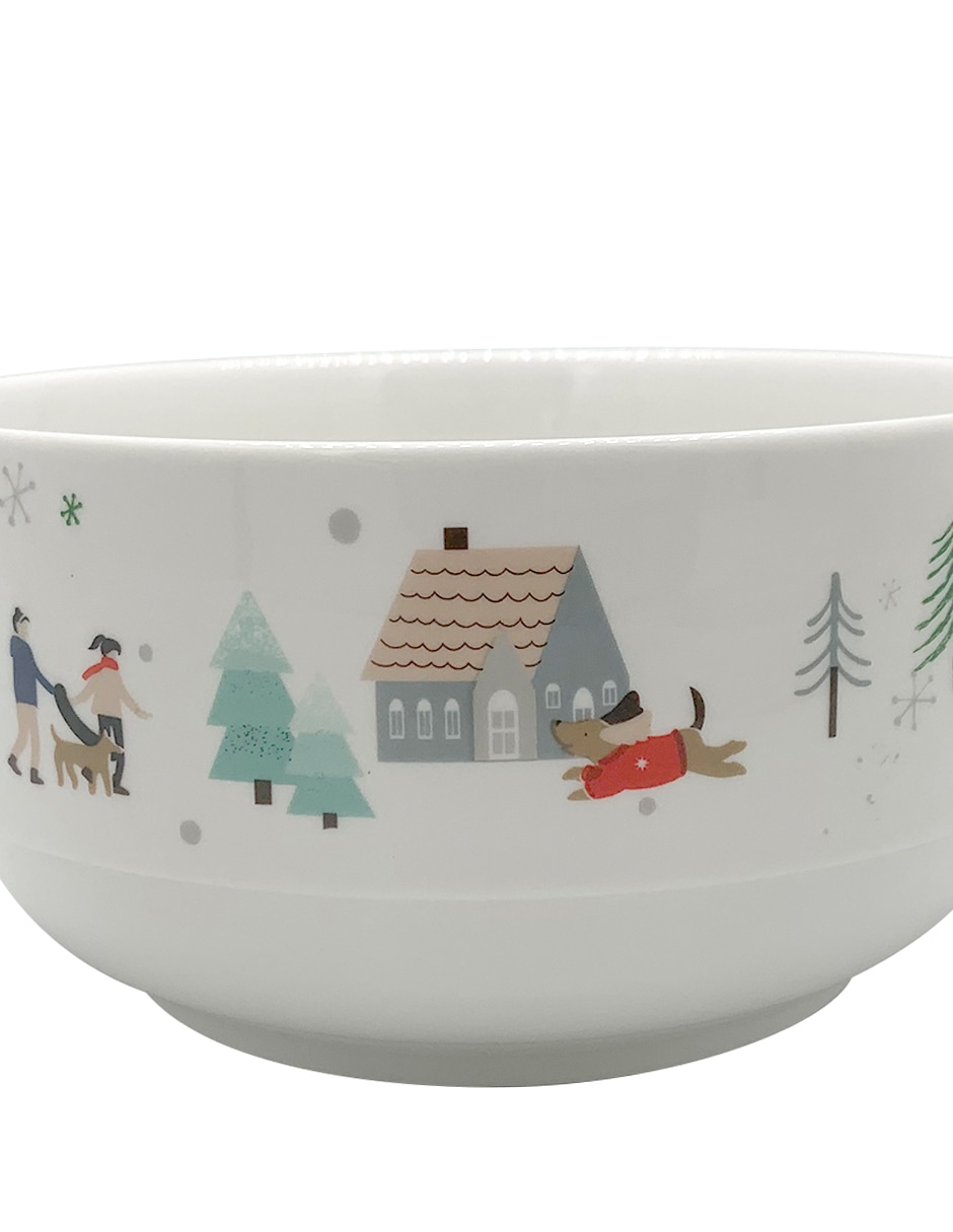 Bowl Landscape de porcelana 3