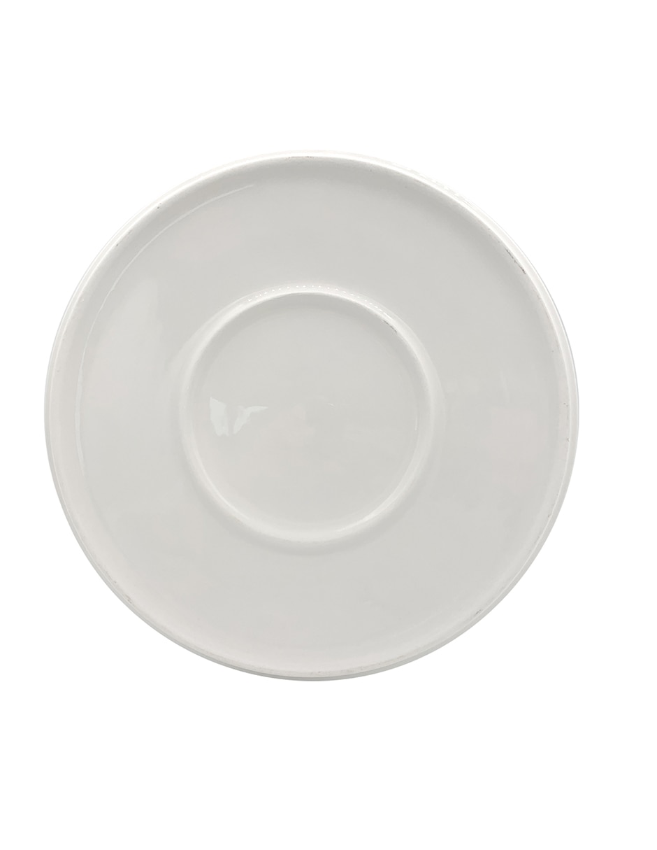 Plato postre Landscape de porcelana 2
