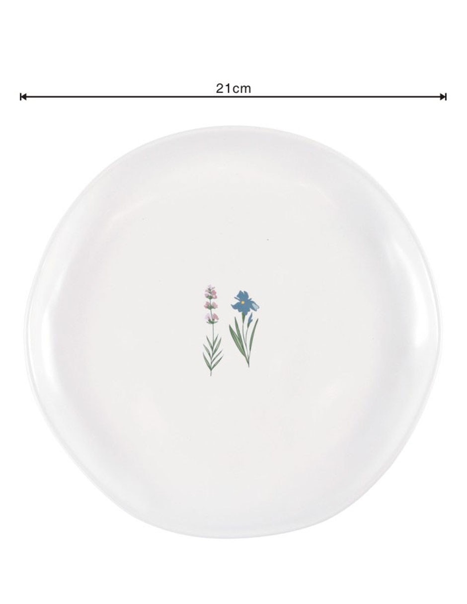 Set platos ensalada Oasis Floral 4 piezas 3