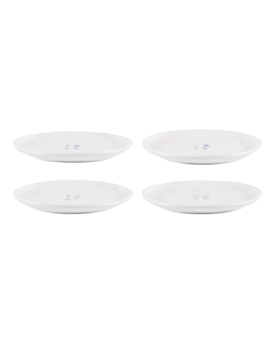 Set platos ensalada Oasis Floral 4 piezas 1