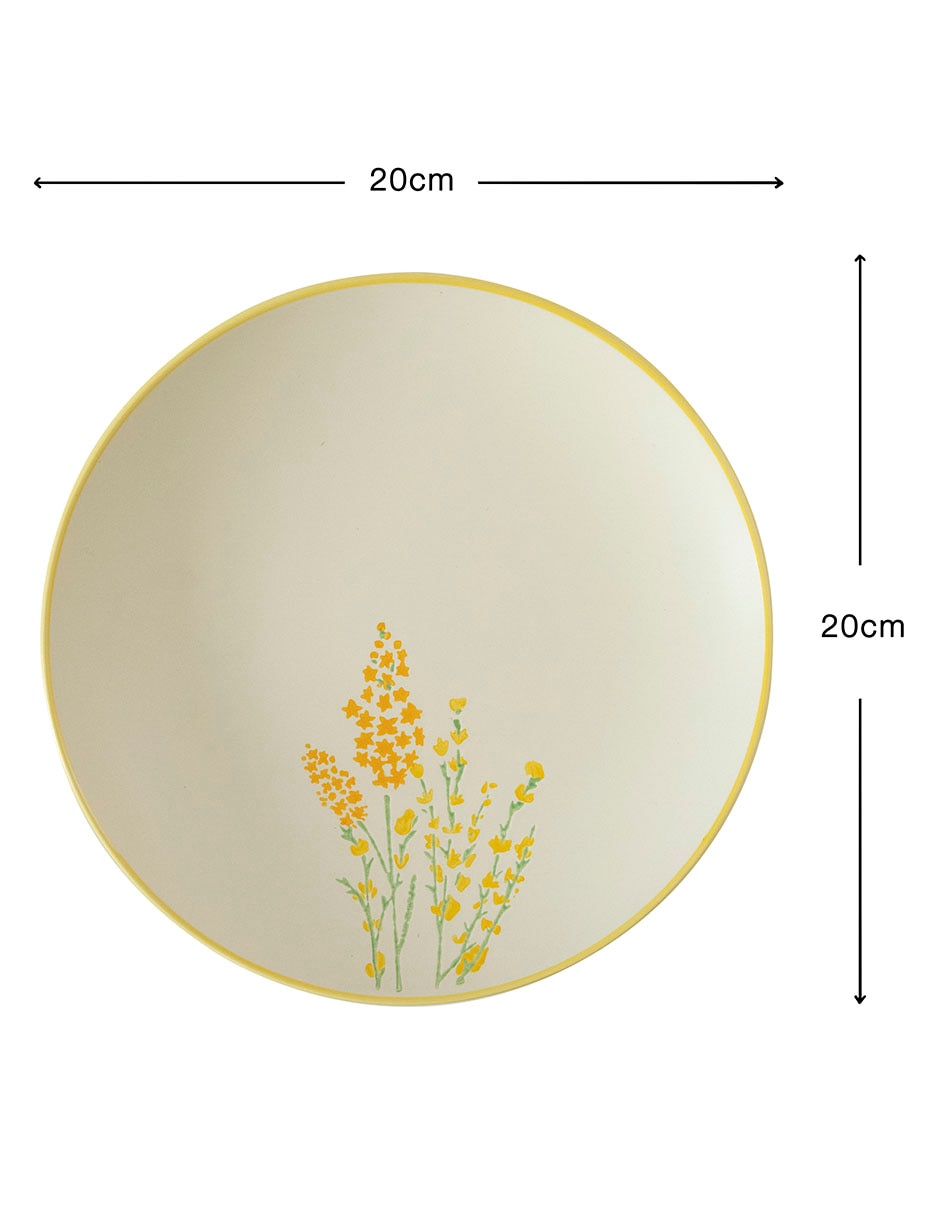 Plaro trinche Bluebell & Co. Oasis Floral de cerámica