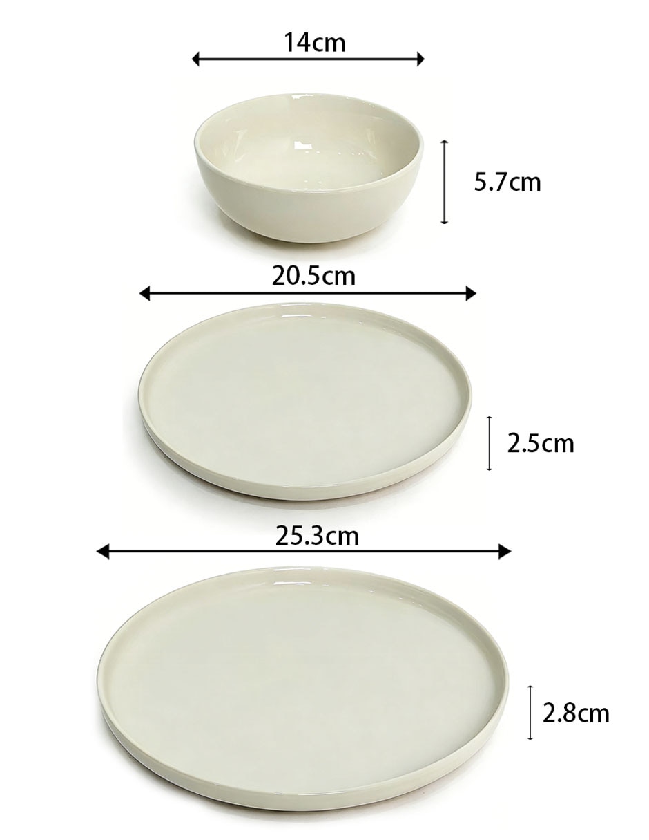 Vajilla Cerrada 3 Piezas