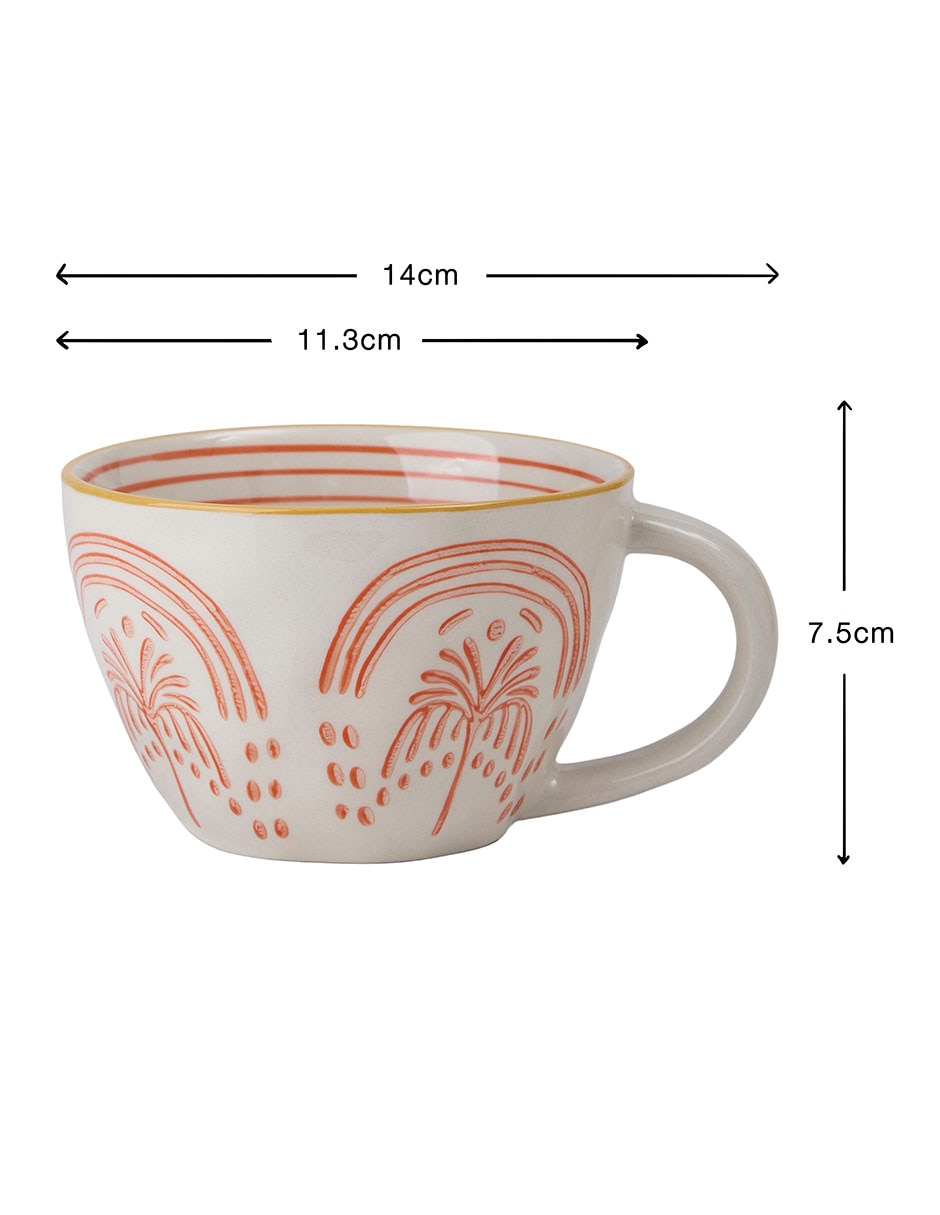 Taza clásica Haus Oasis Tropical