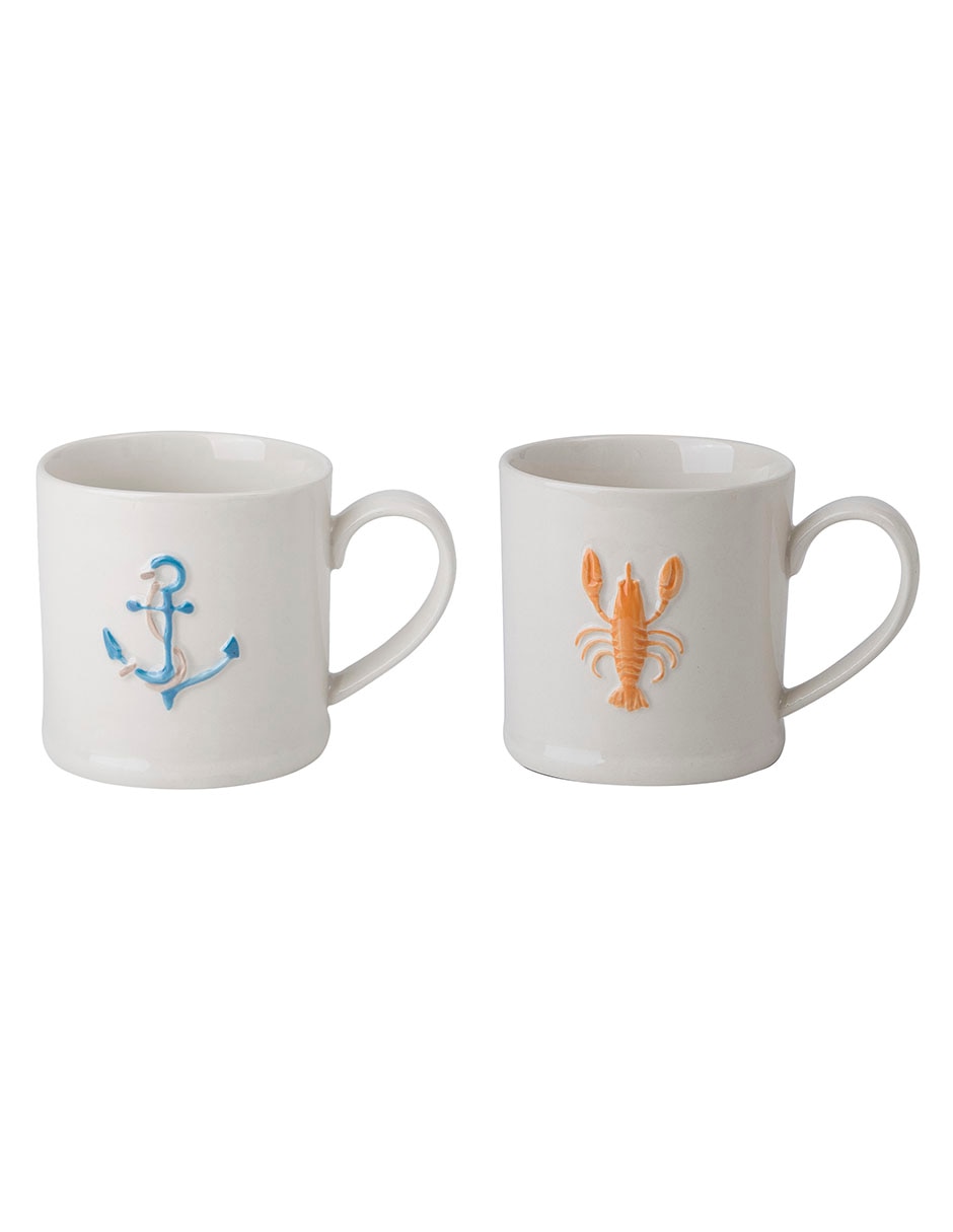 Set de tazas clásicas 2 piezas