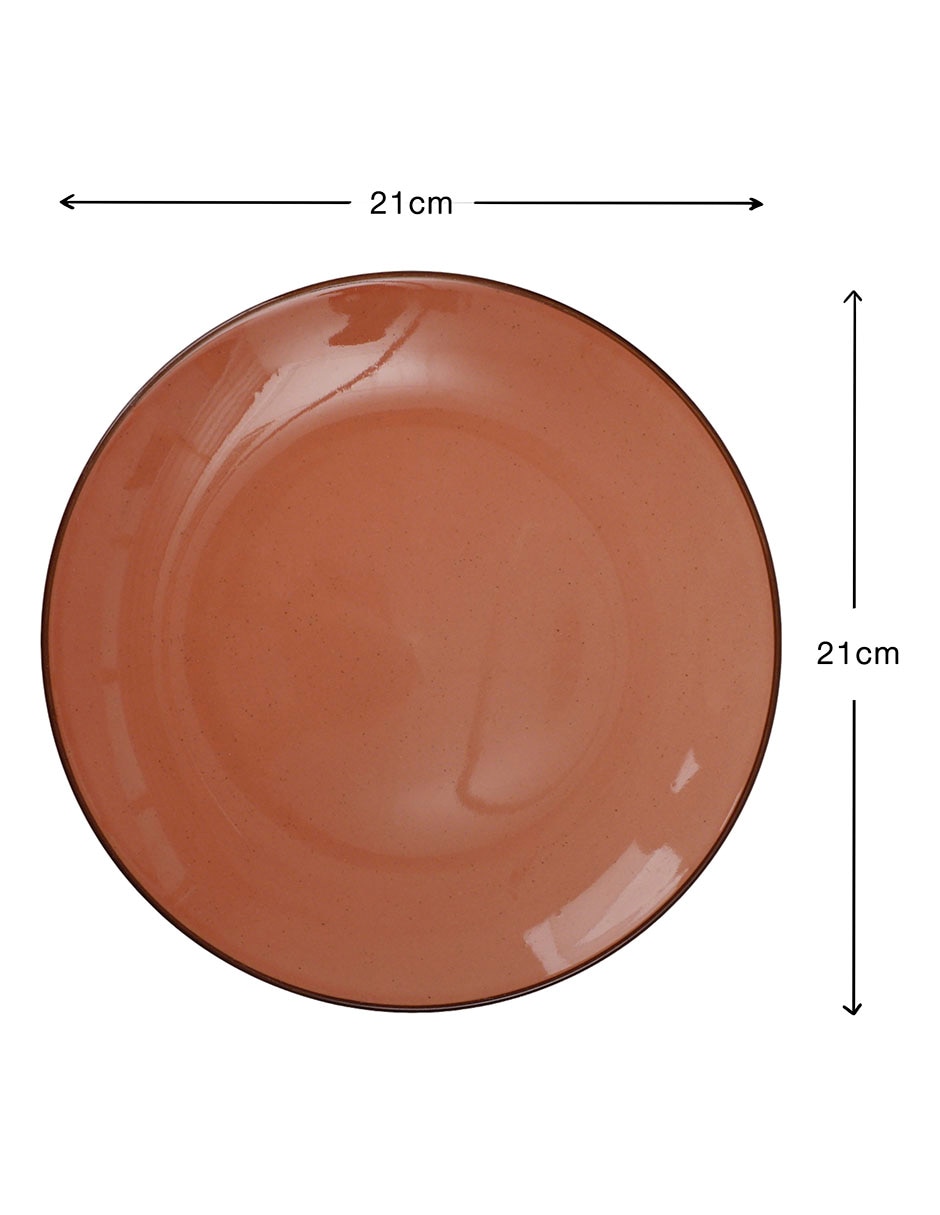 Plato ensalada de stoneware 1 pieza 2