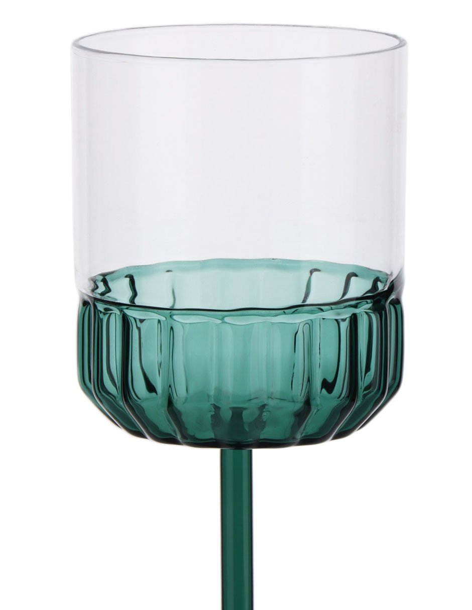 Copa para vino de vidrio