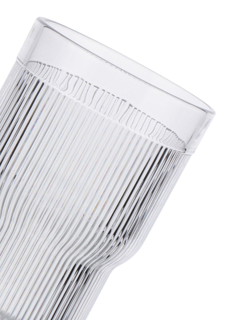 Vaso para agua de vidrio 4