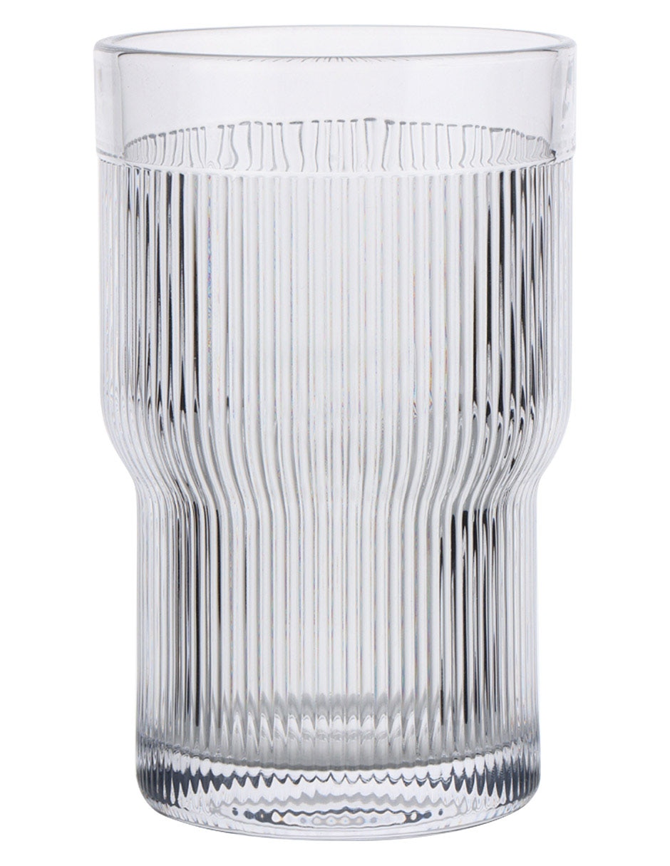 Vaso para agua de vidrio