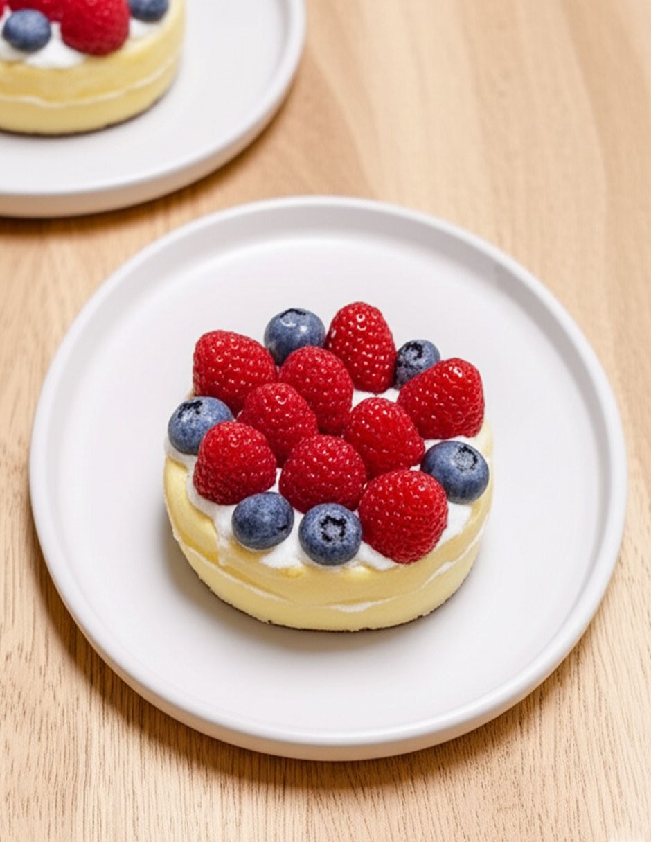 Plato postre Sofía de stoneware 5