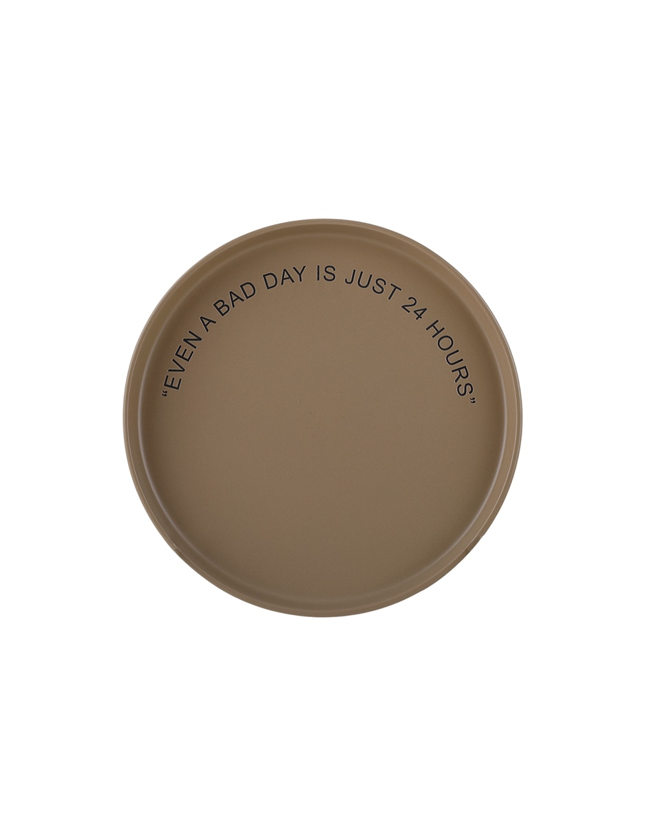 Plato trinche Thoughts de stoneware 2