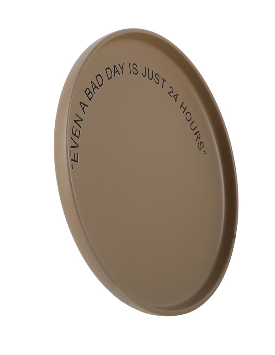 Plato trinche Thoughts de stoneware 6
