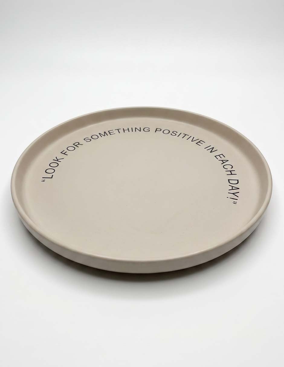 Plato trinche Vibes de stoneware 1