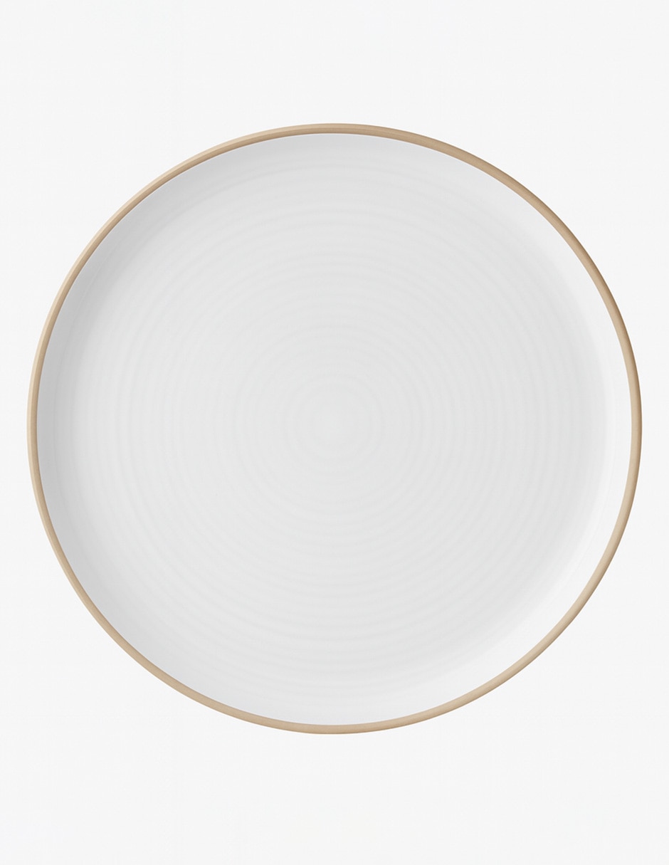 Plato trinche exeter de stoneware