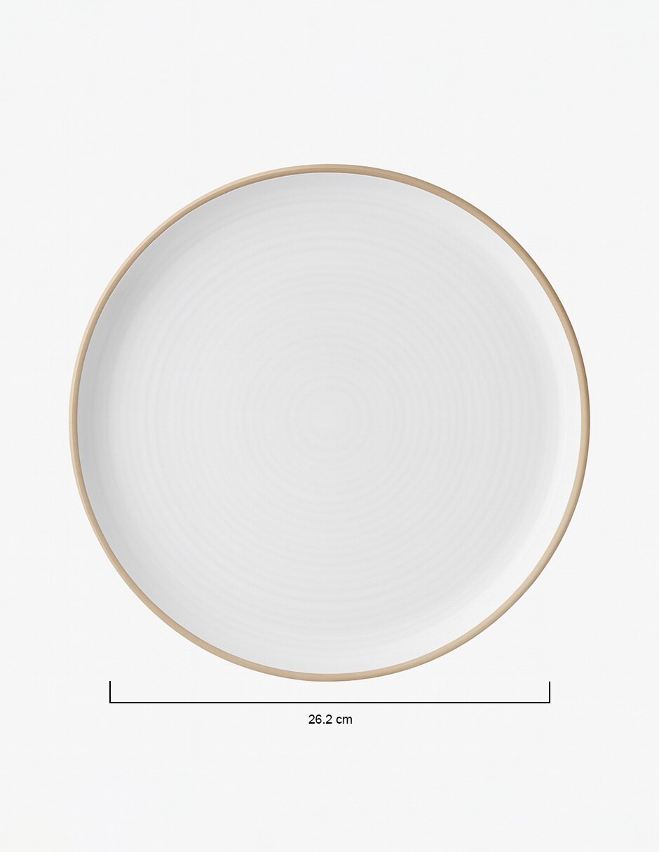 Plato trinche exeter de stoneware 3