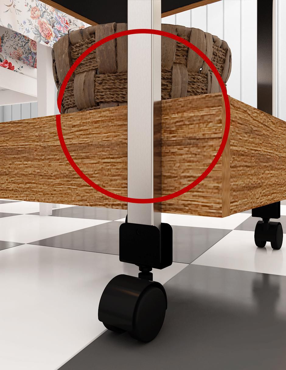 Carro de servicio áreas múltiples 7