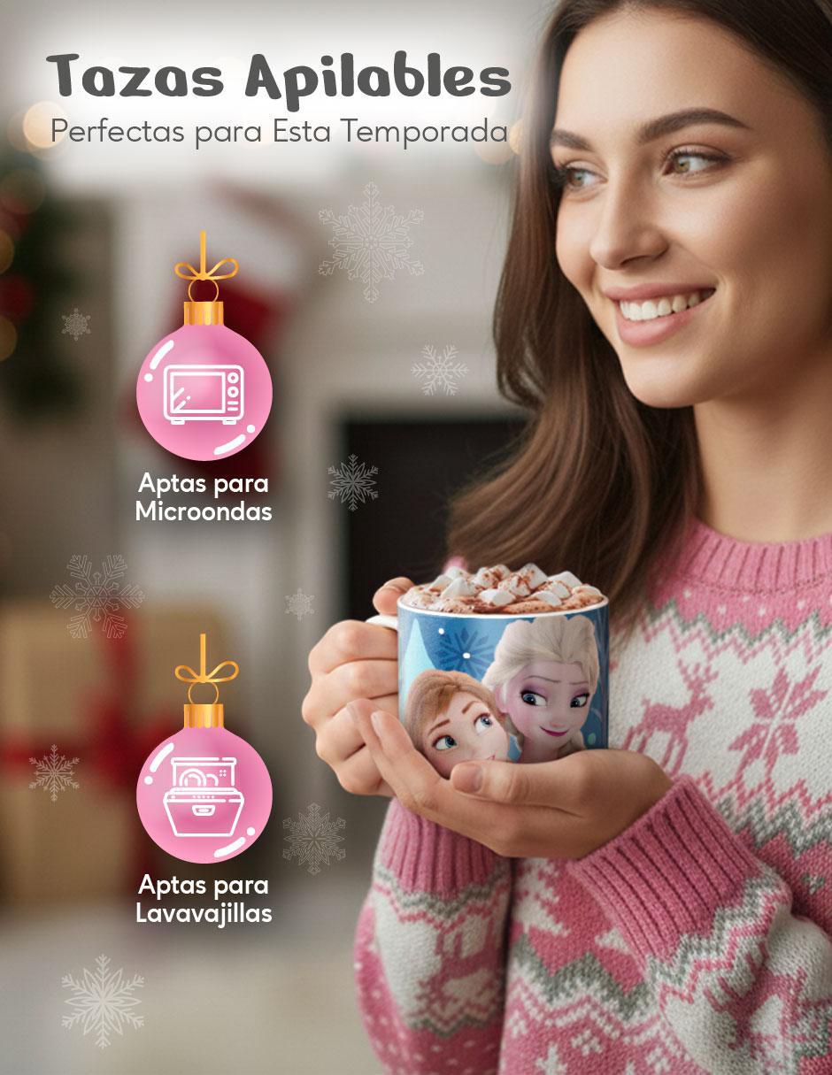 Set de tazas clásicas Frozen 4 piezas 2