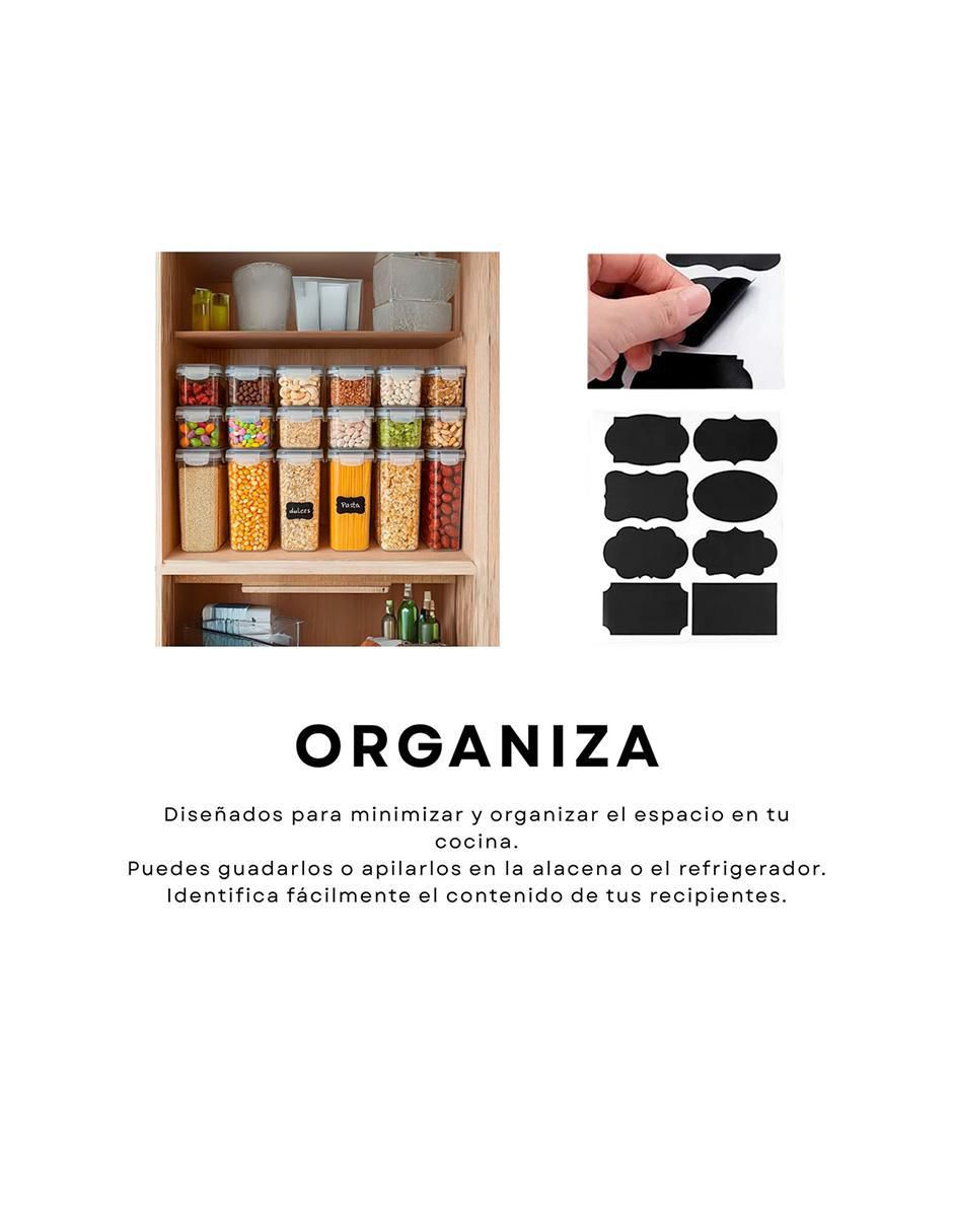 Contenedor Donut de plástico 42 piezas