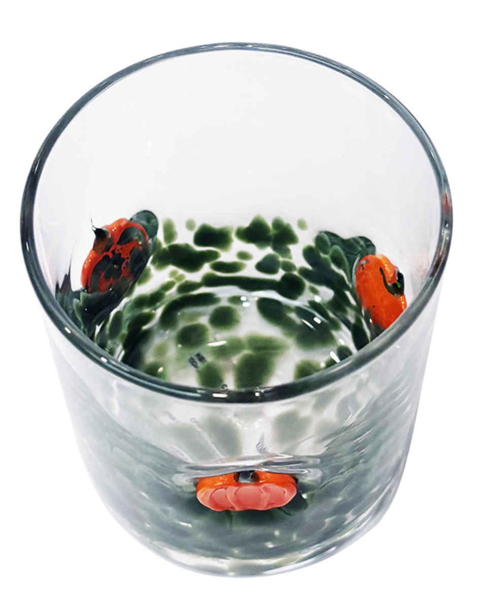 Vaso para agua Cementerium de vidrio