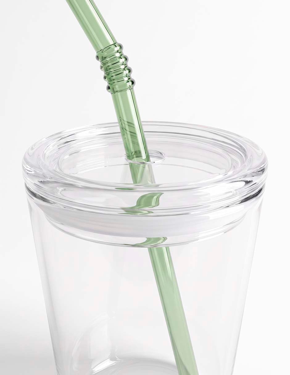 Vaso para jugo de vidrio 2