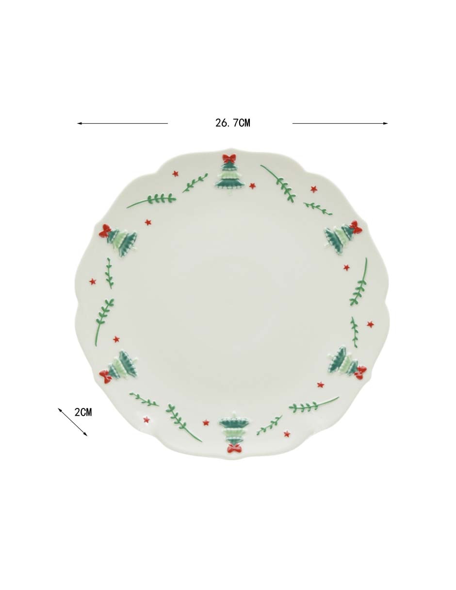 Plato trinche de cerámica 3