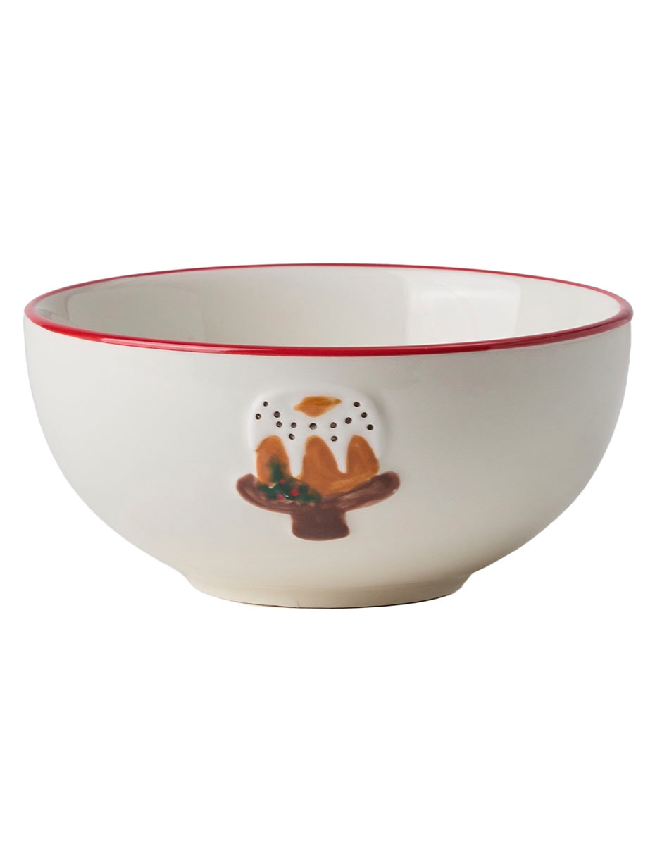 PLATO HONDO CHRISTMAS SPIR, MULTICOLORN