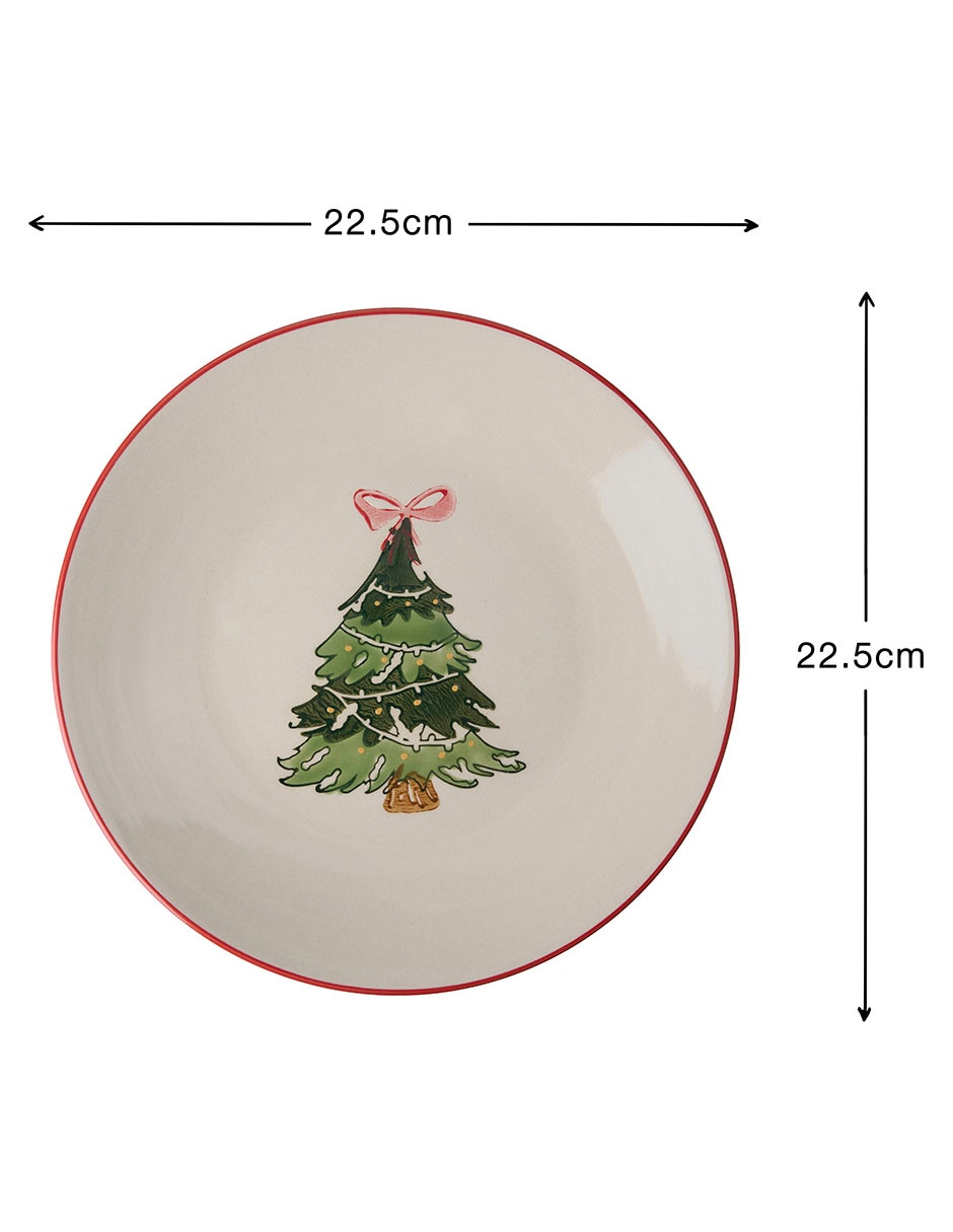 Plato ensalada de cerámica 4