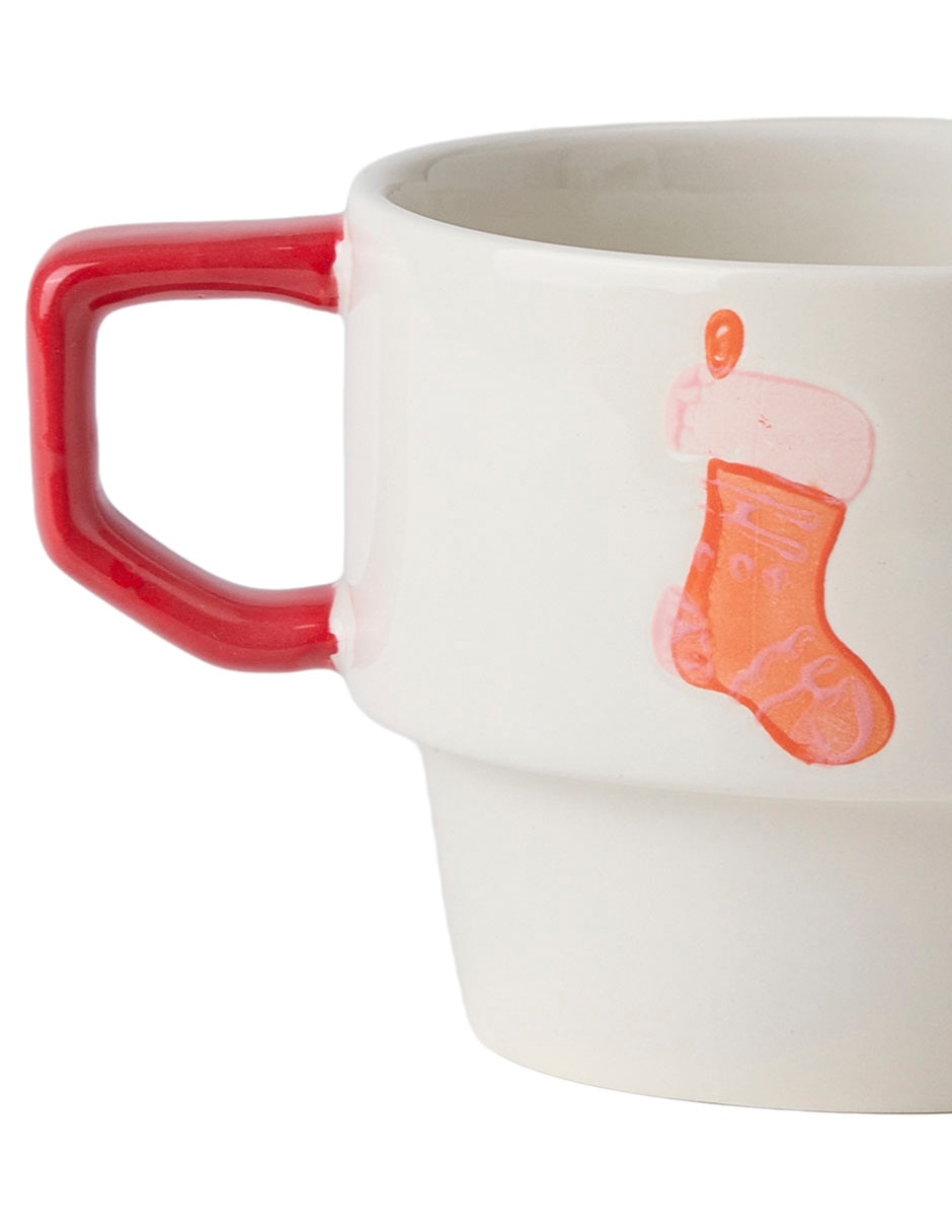 SET TAZAS NAVIDEÑA, 250 ML, MULTICOLOR 7