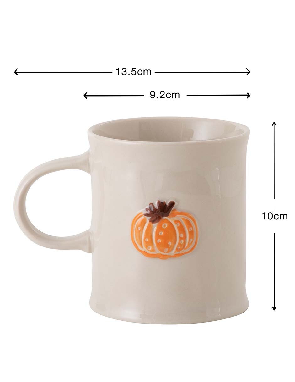 TAZA BREZO HRV26, 450 ML, NARANJA HAUS