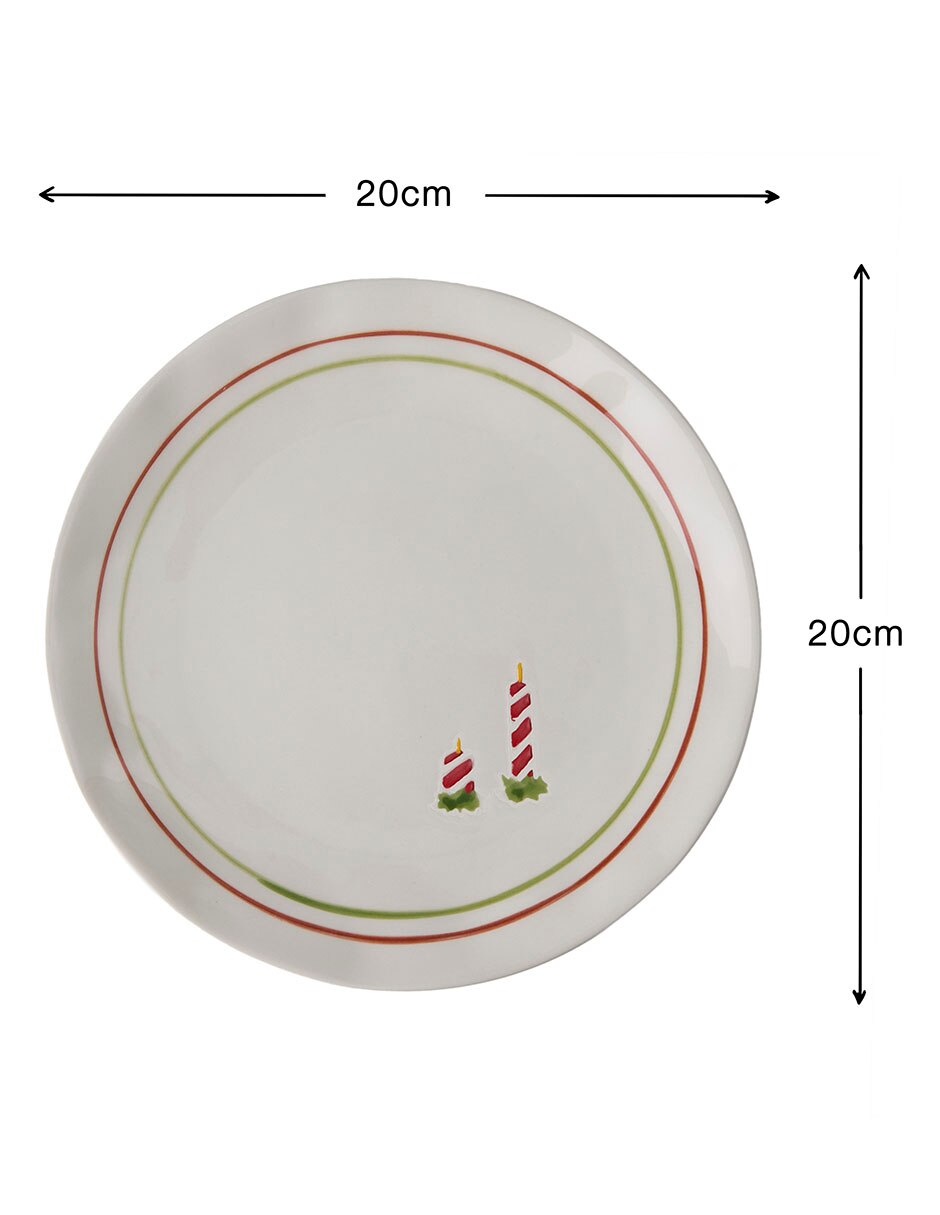 Plato ensalada de cerámica 4