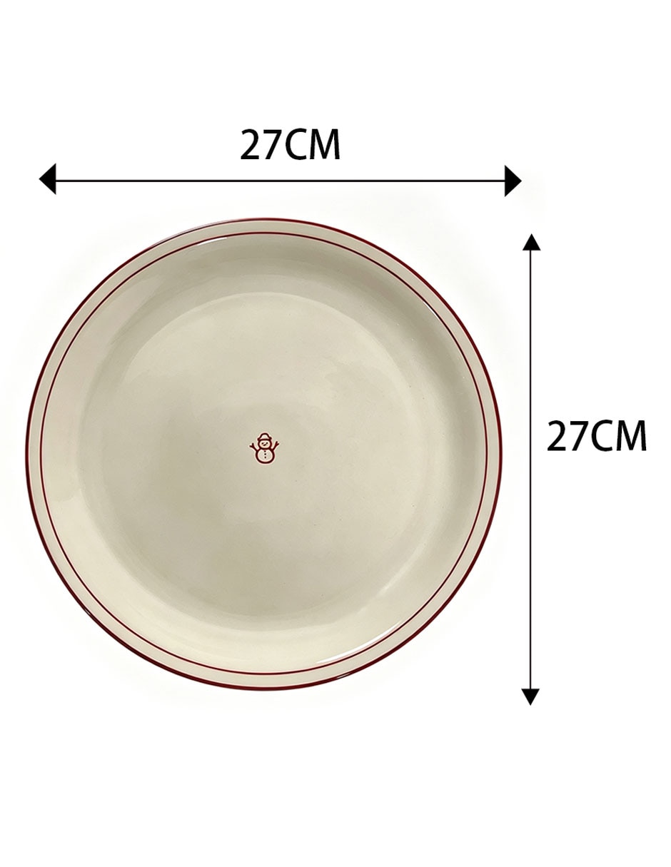 Plato trinche de cerámica
