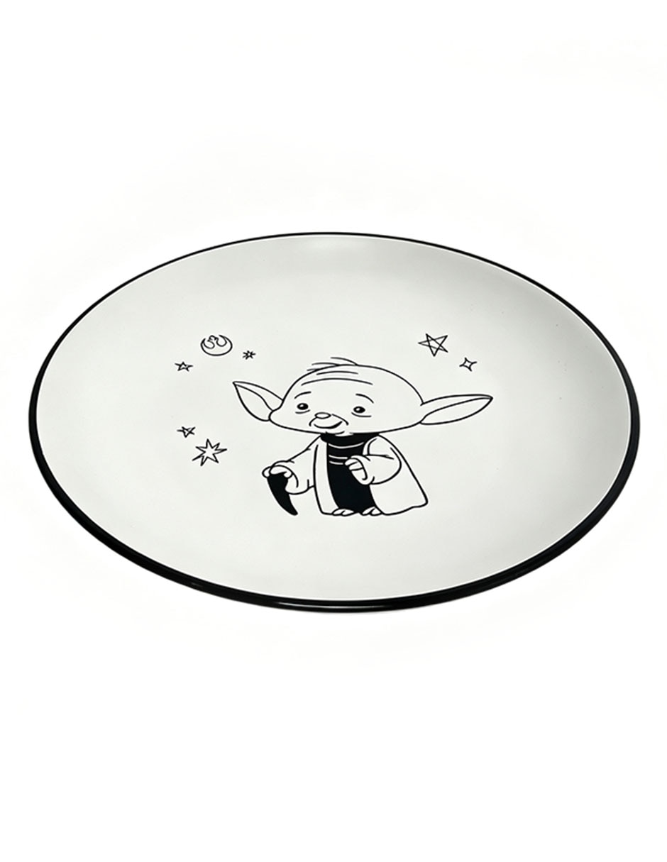 Plato trinche Yoda de cerámica 2