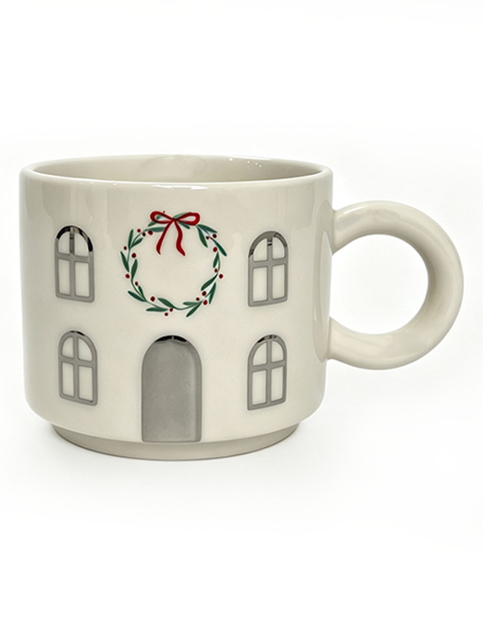 Set de tazas americana Merry Mugs 4 piezas 9