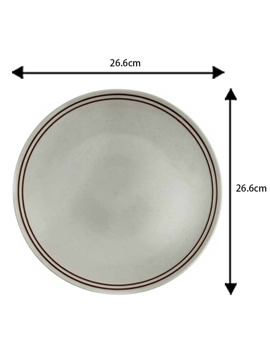 Plato trinche de cerámica 5