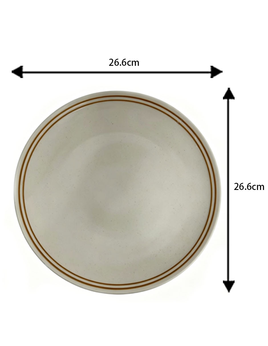 Plato trinche de cerámica 5