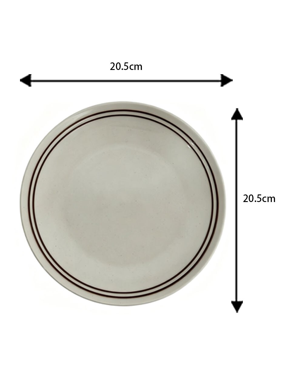 Plato ensalada de cerámica 5