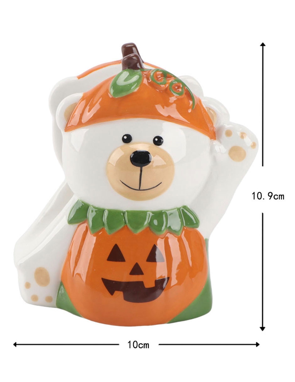 Servilletero de Halloween de cerámica 5