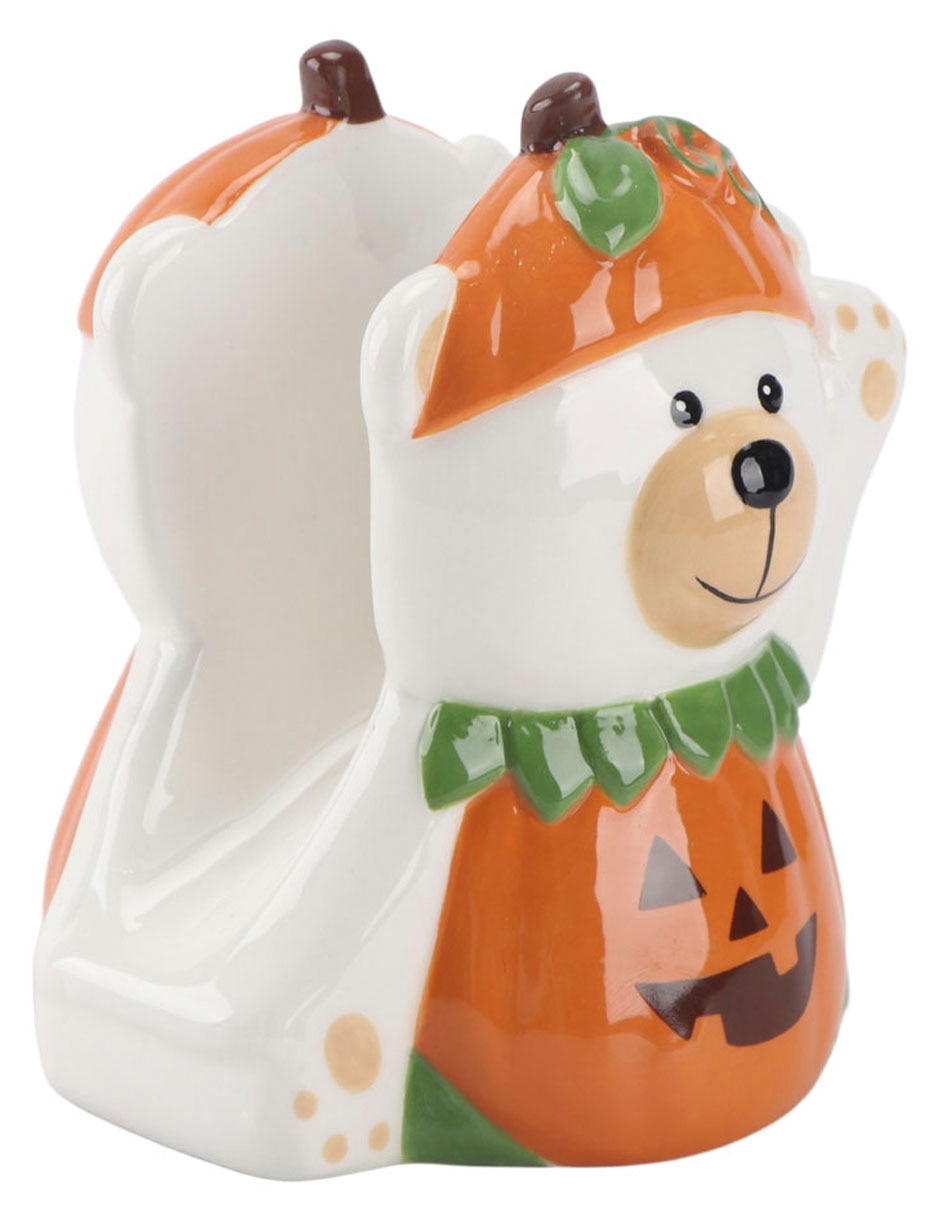 Servilletero de Halloween de cerámica 2