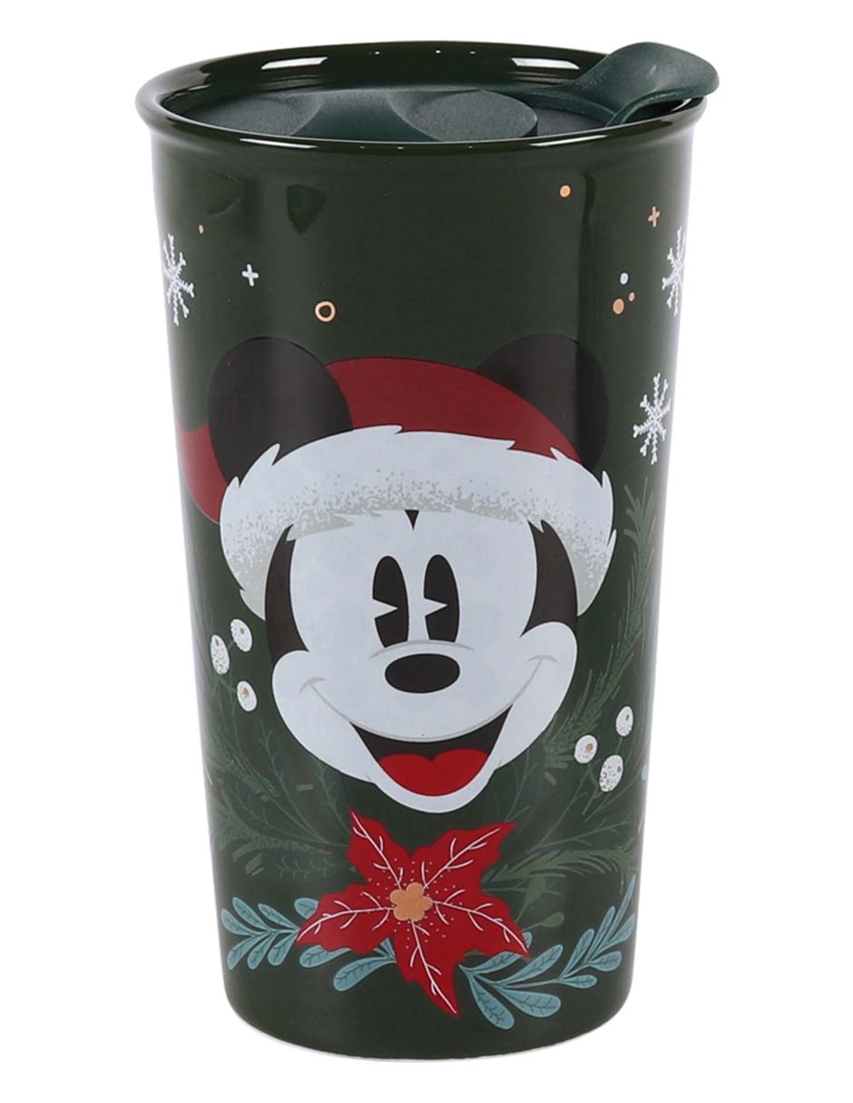 Vaso con tapa de cerámica