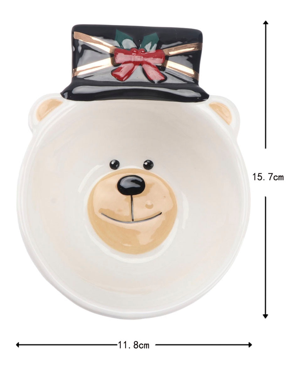 Bowl navideño de cerámica 5