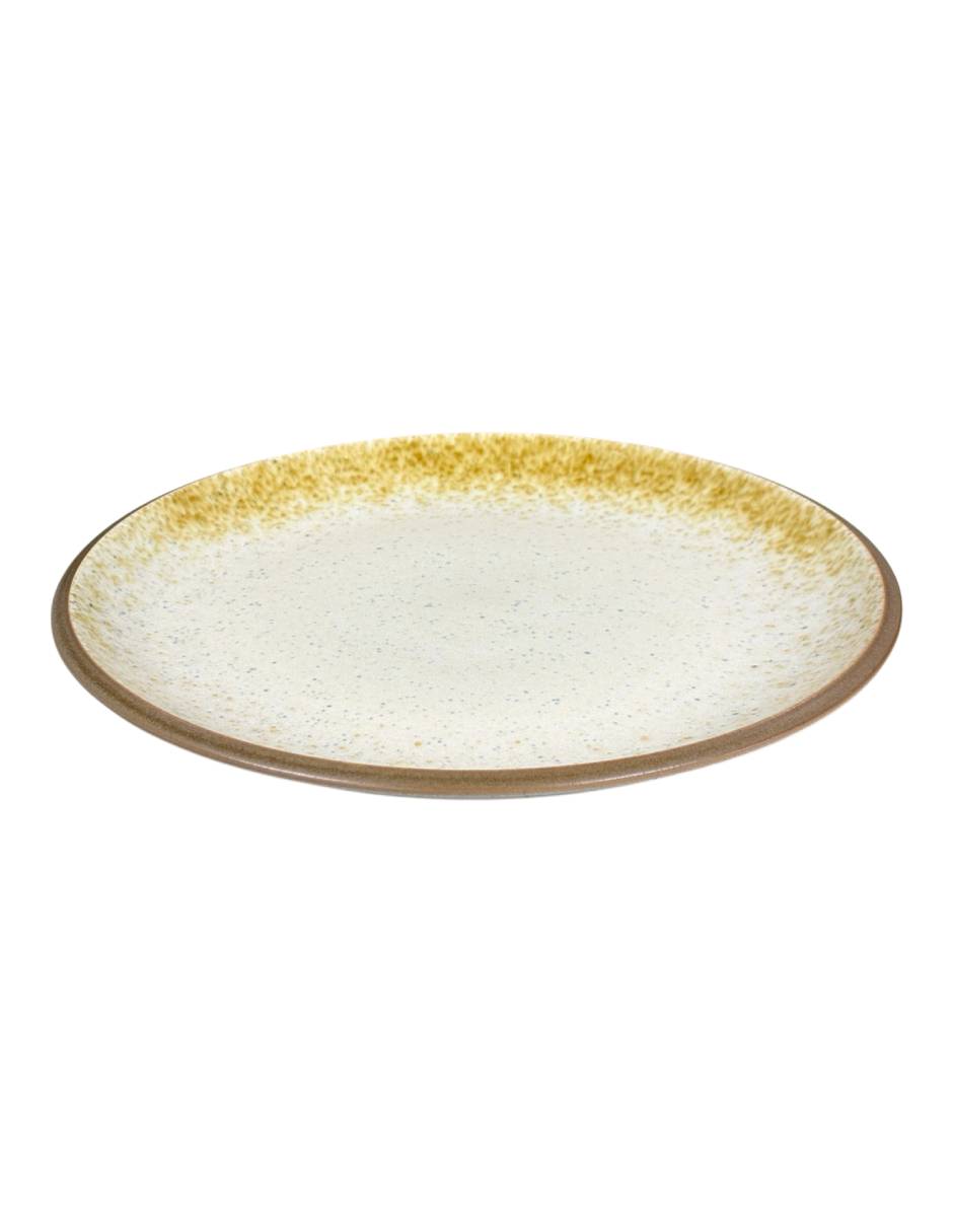 Plato trinche Nuez Y Moka de cerámica
