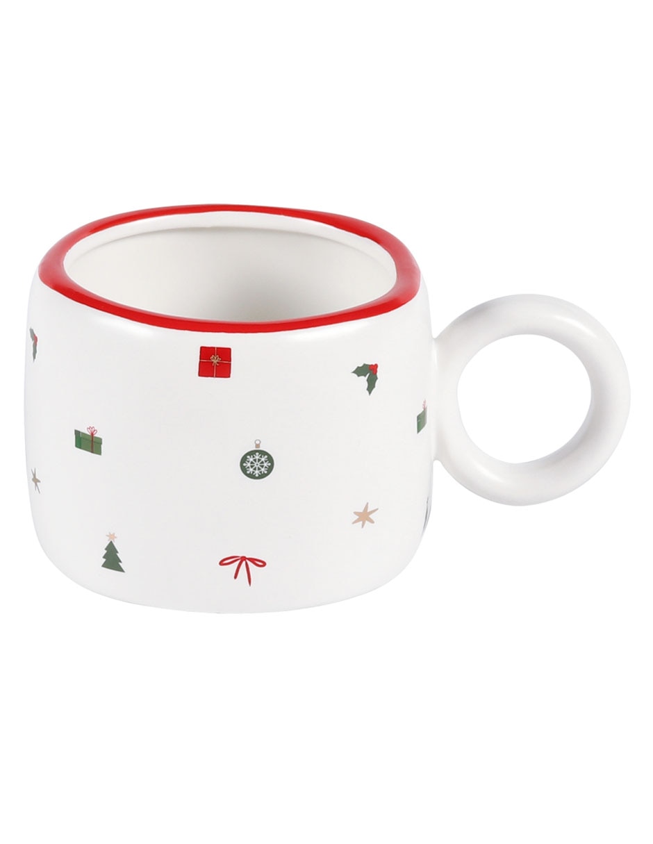 Taza espresso navideña Merry Xmas 4