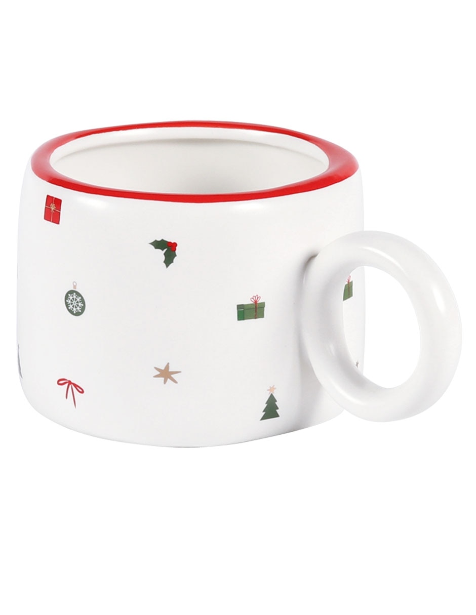 Taza espresso navideña Merry Xmas 3
